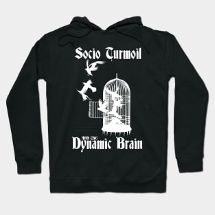 Socio Turmoil and The Dynamic Brain: Free Crows Hoodie